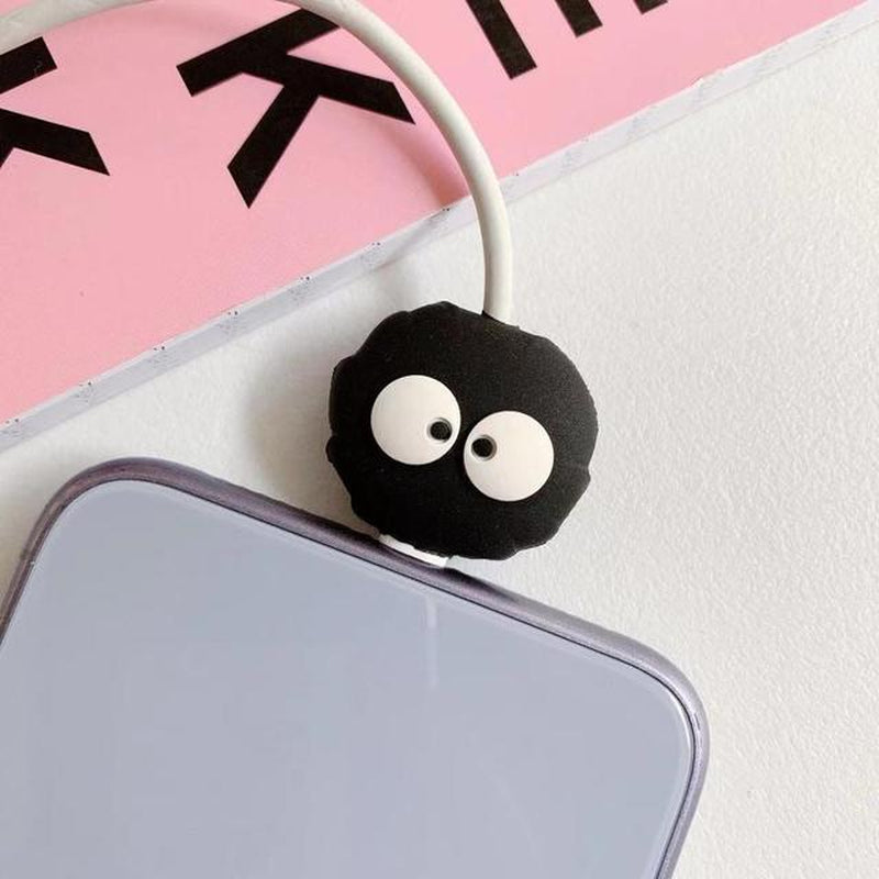 NEW 1PC Cute Cartoon Animal Cable Protector for Iphone Usb Cable Bite Chompers Holder Charger Wire Organizer Phone Accessories