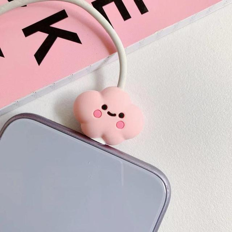 NEW 1PC Cute Cartoon Animal Cable Protector for Iphone Usb Cable Bite Chompers Holder Charger Wire Organizer Phone Accessories