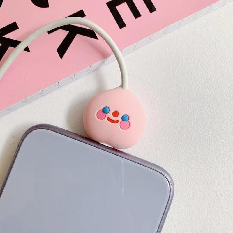 NEW 1PC Cute Cartoon Animal Cable Protector for Iphone Usb Cable Bite Chompers Holder Charger Wire Organizer Phone Accessories