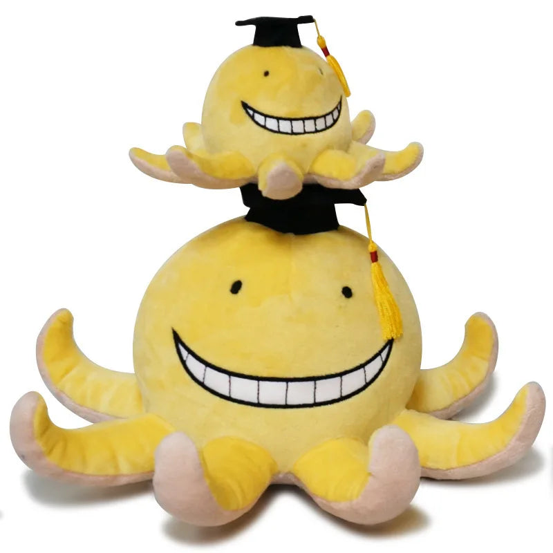 30CM Assassination Classroom Koro Sensei Octopus Plush Toys Dolls Cosplay Anime Plush Toys Soft Stuffed Dolls Children'S Gifts