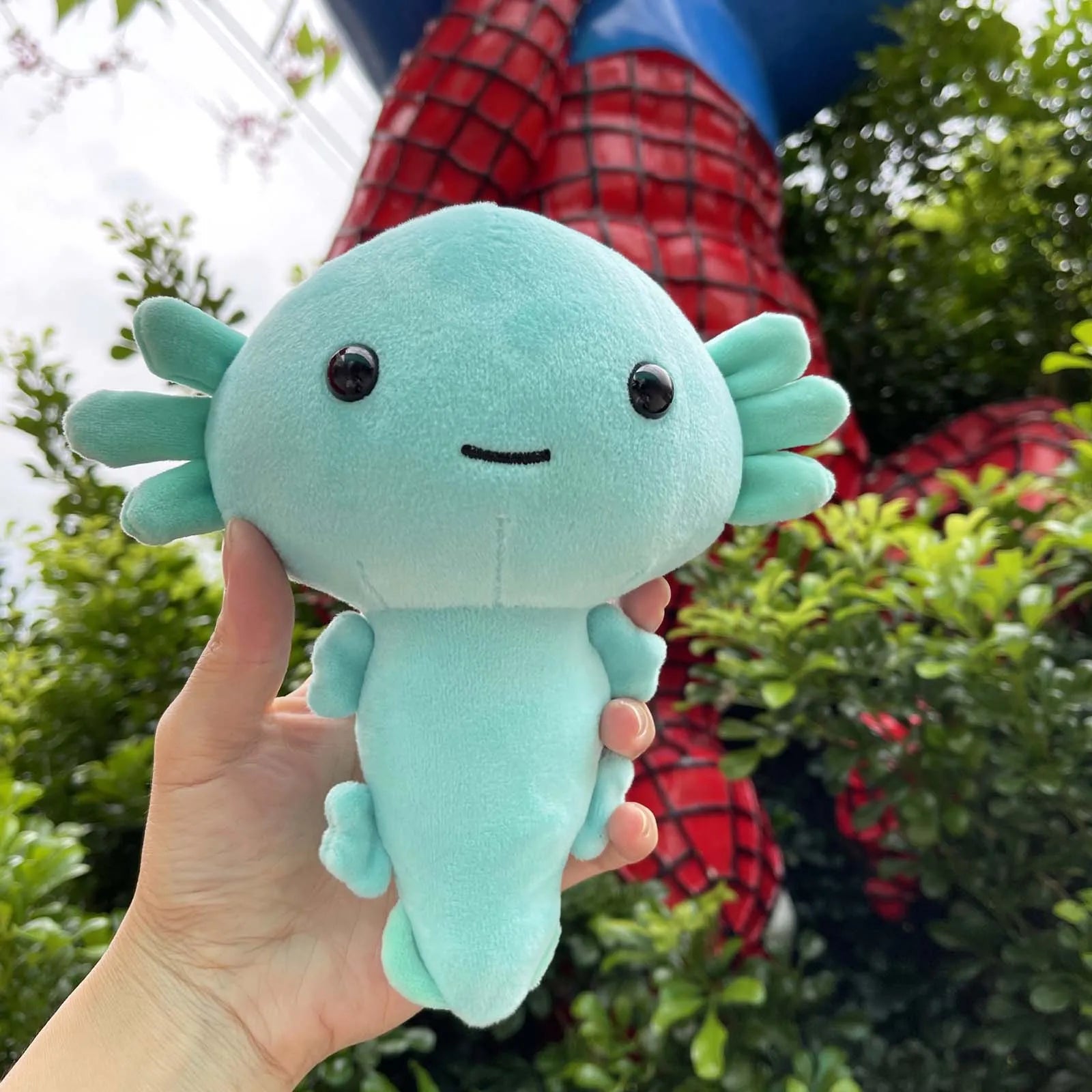 Cute Animal Plush Axolotl Plush Toy Doll Stuffed Plushie Pulpos Plush Soft Pillow Toy Children Room Bed Decoration Toy Kids Gift