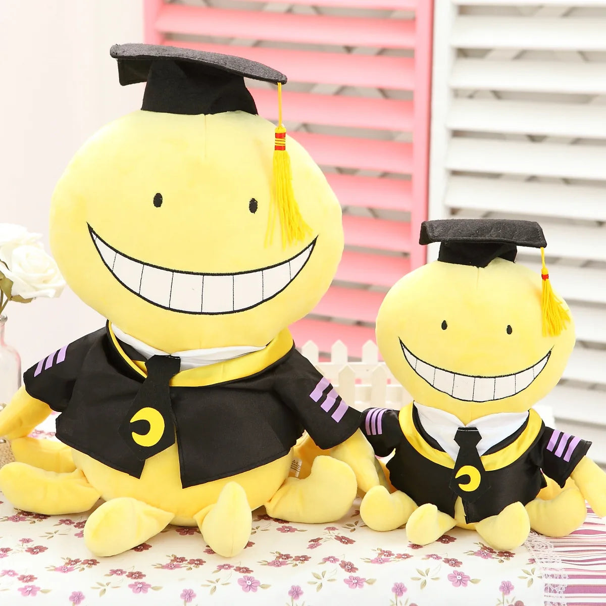 30CM Assassination Classroom Koro Sensei Octopus Plush Toys Dolls Cosplay Anime Plush Toys Soft Stuffed Dolls Children'S Gifts