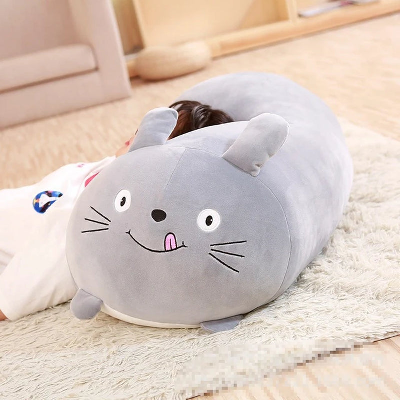 Plush Pillow 30Cm Animal Cartoon Cute Soft Plush Sleeping Pillow Cartoon Animal Doll Ragdoll Girl Birthday Gift Adult Gift