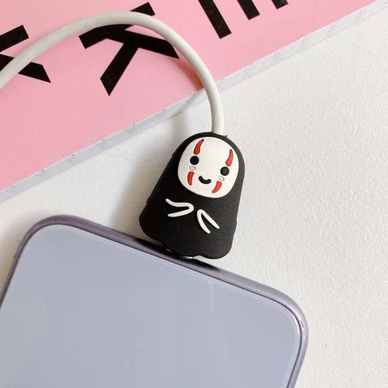 NEW 1PC Cute Cartoon Animal Cable Protector for Iphone Usb Cable Bite Chompers Holder Charger Wire Organizer Phone Accessories