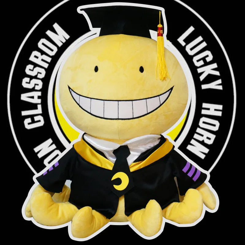 30CM Assassination Classroom Koro Sensei Octopus Plush Toys Dolls Cosplay Anime Plush Toys Soft Stuffed Dolls Children'S Gifts